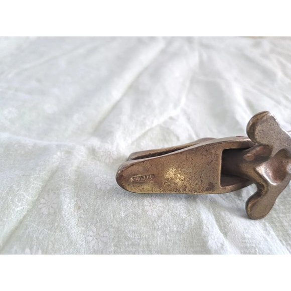 Orig. Old Cast Iron Crocodile Figural Gator Nutcracker NICE! Made in England - Picture 6 of 9